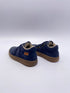 Naturino albus nappa suede klittenband blauw